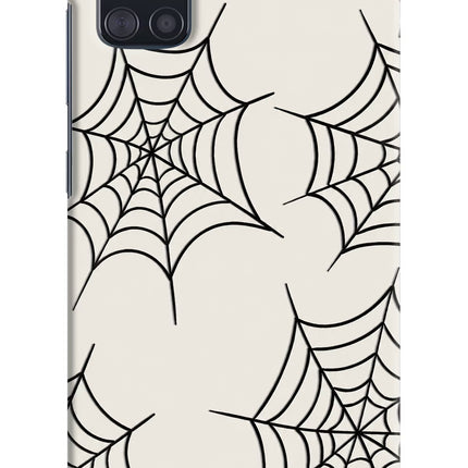 Spider Web Samsung A51 Hard Case Back Cover by Casekaro