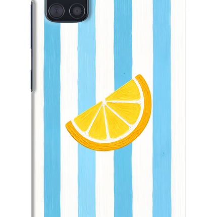 Summer Lemon Samsung A51 Hard Case Back Cover by Casekaro
