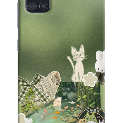 Aesthetic anime Samsung A51 Hard Case Back Cover by Casekaro