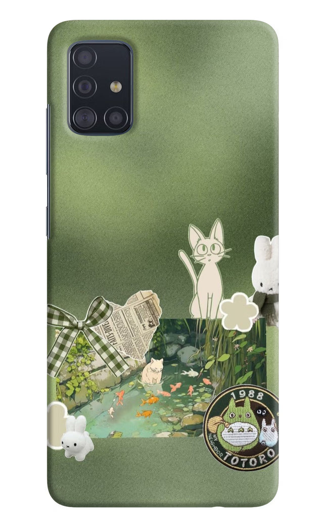 Aesthetic anime Samsung A51 Hard Case Back Cover by Casekaro