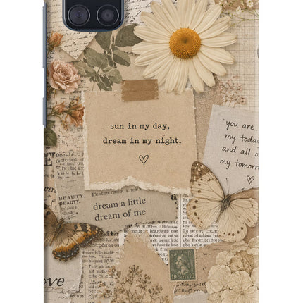Vintage case Samsung A51 Hard Case Back Cover by Casekaro
