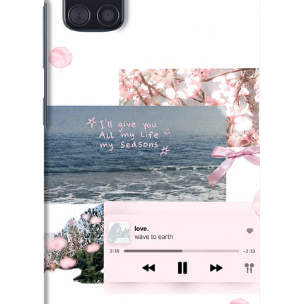 Wave to earth Samsung A51 Hard Case Back Cover by Casekaro