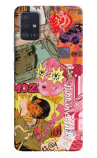 Funkover Samsung A51 Hard Case Back Cover by Casekaro