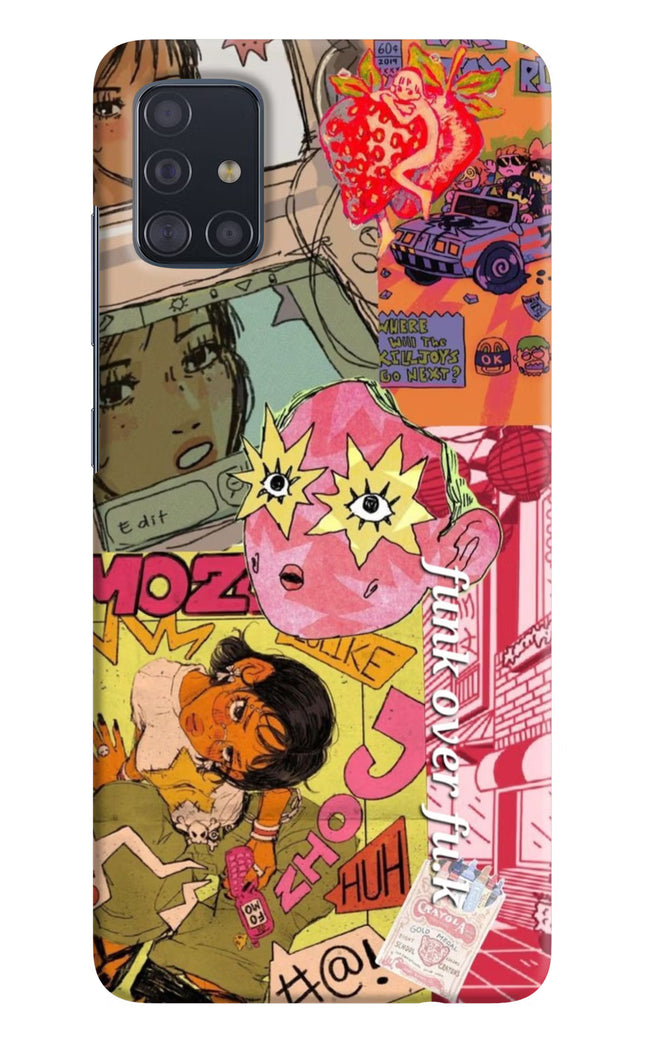 Funkover Samsung A51 Hard Case Back Cover by Casekaro