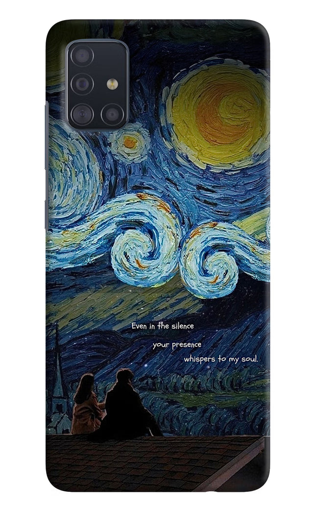 Softcore Samsung A51 Hard Case Back Cover by Casekaro