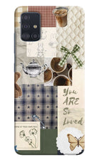 Cookie Samsung A51 Hard Case Back Cover by Casekaro