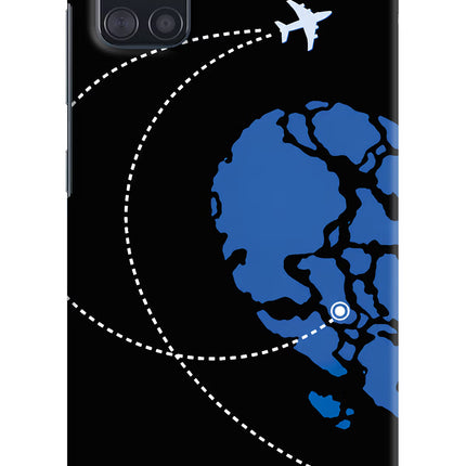 Love Orbit Samsung A51 Hard Case Back Cover by Casekaro