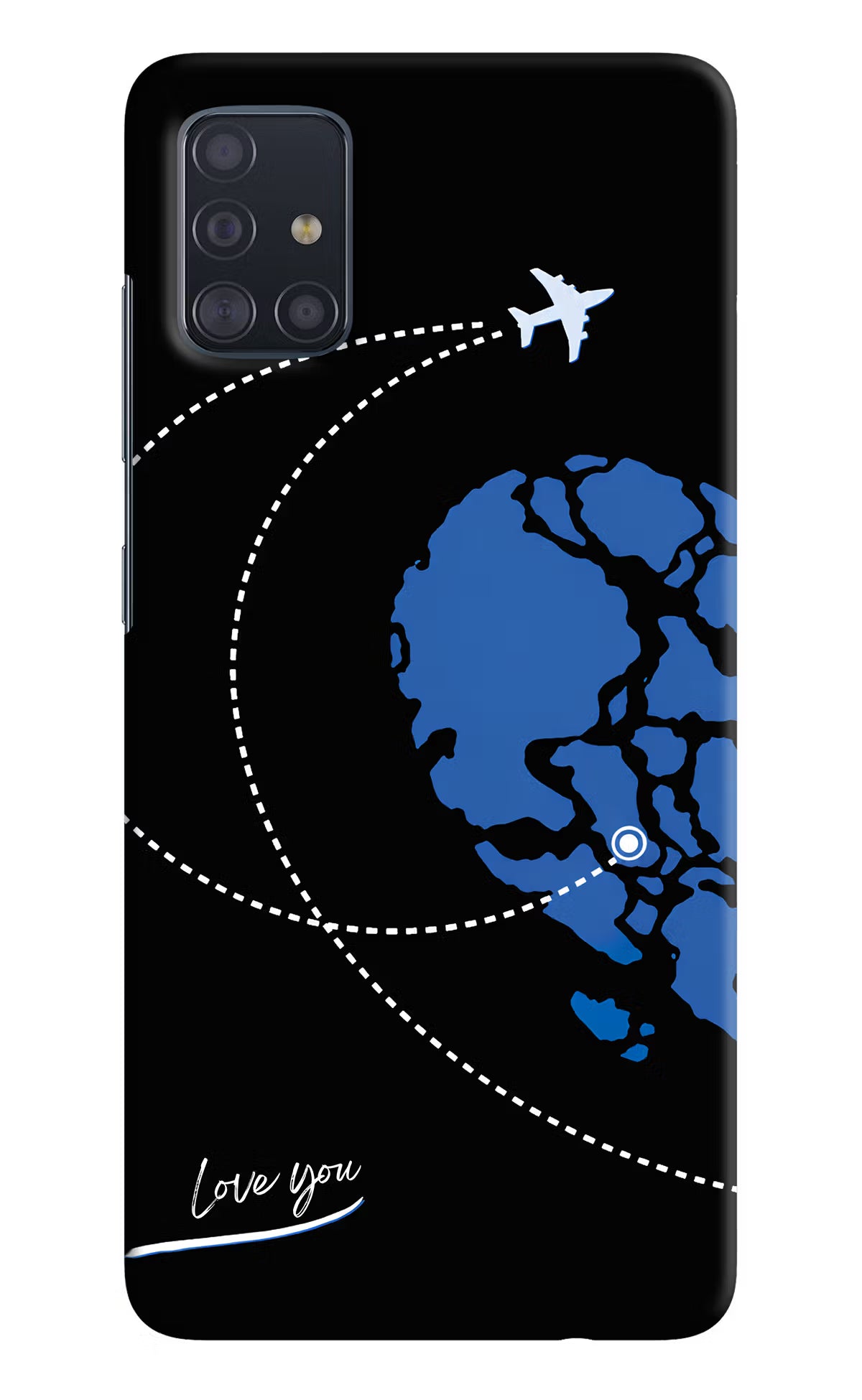 Love Orbit Samsung A51 Back Cover