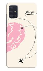 Miss Orbit Samsung A51 Hard Case Back Cover by Casekaro