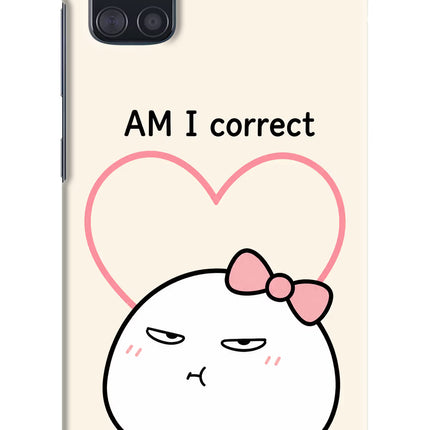 Always Right Samsung A51 Hard Case Back Cover by Casekaro