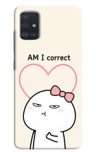 Always Right Samsung A51 Hard Case Back Cover by Casekaro