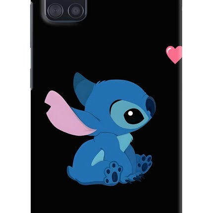 Stitch Crush Samsung A51 Hard Case Back Cover by Casekaro