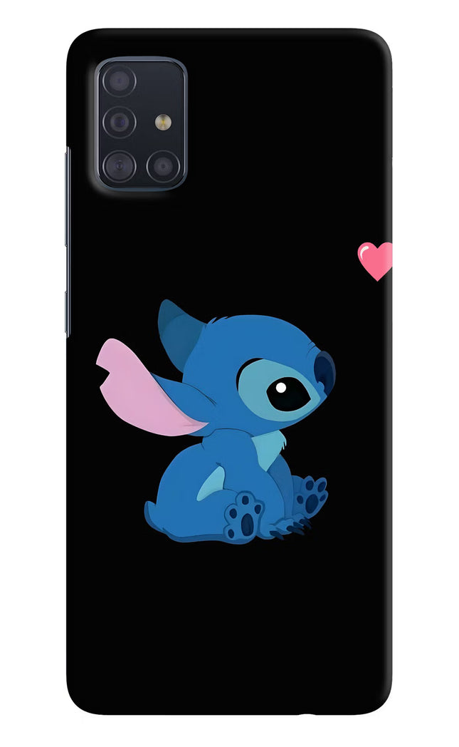 Stitch Crush Samsung A51 Hard Case Back Cover by Casekaro