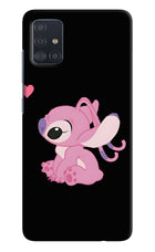 Angel Crush Samsung A51 Hard Case Back Cover by Casekaro