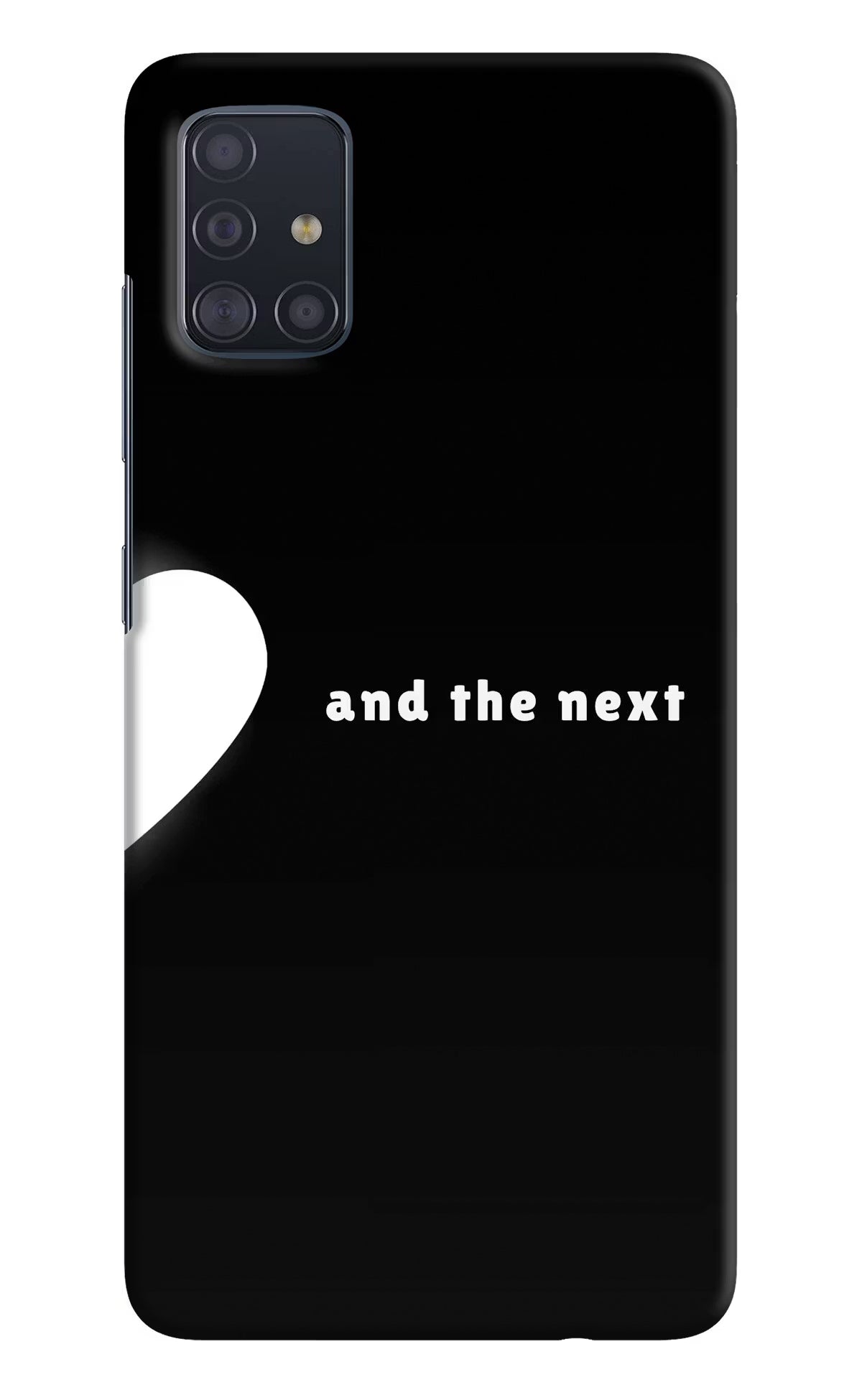 Next World Samsung A51 Back Cover