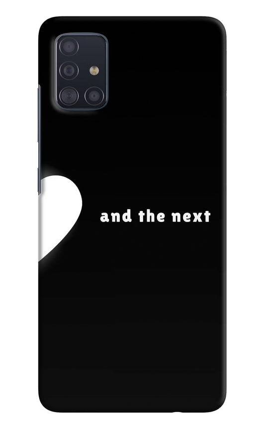 Next World Samsung A51 Hard Case Back Cover by Casekaro