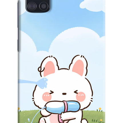 Bunny Treat Samsung A51 Hard Case Back Cover by Casekaro