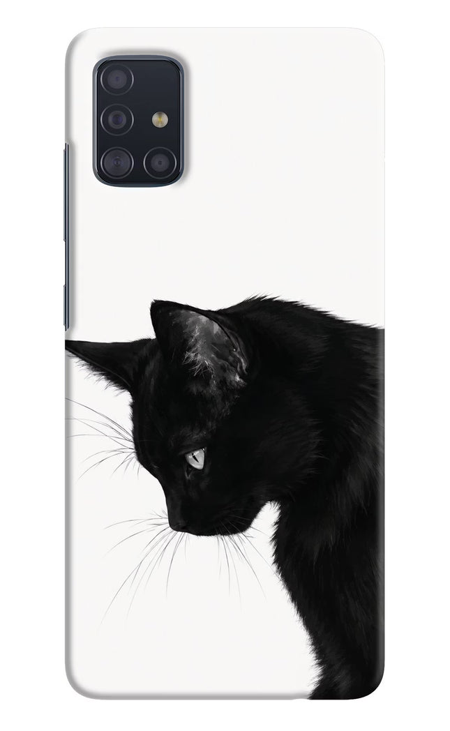 Shadow Gaze Samsung A51 Hard Case Back Cover by Casekaro