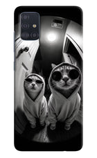 Hood Cats Samsung A51 Hard Case Back Cover by Casekaro