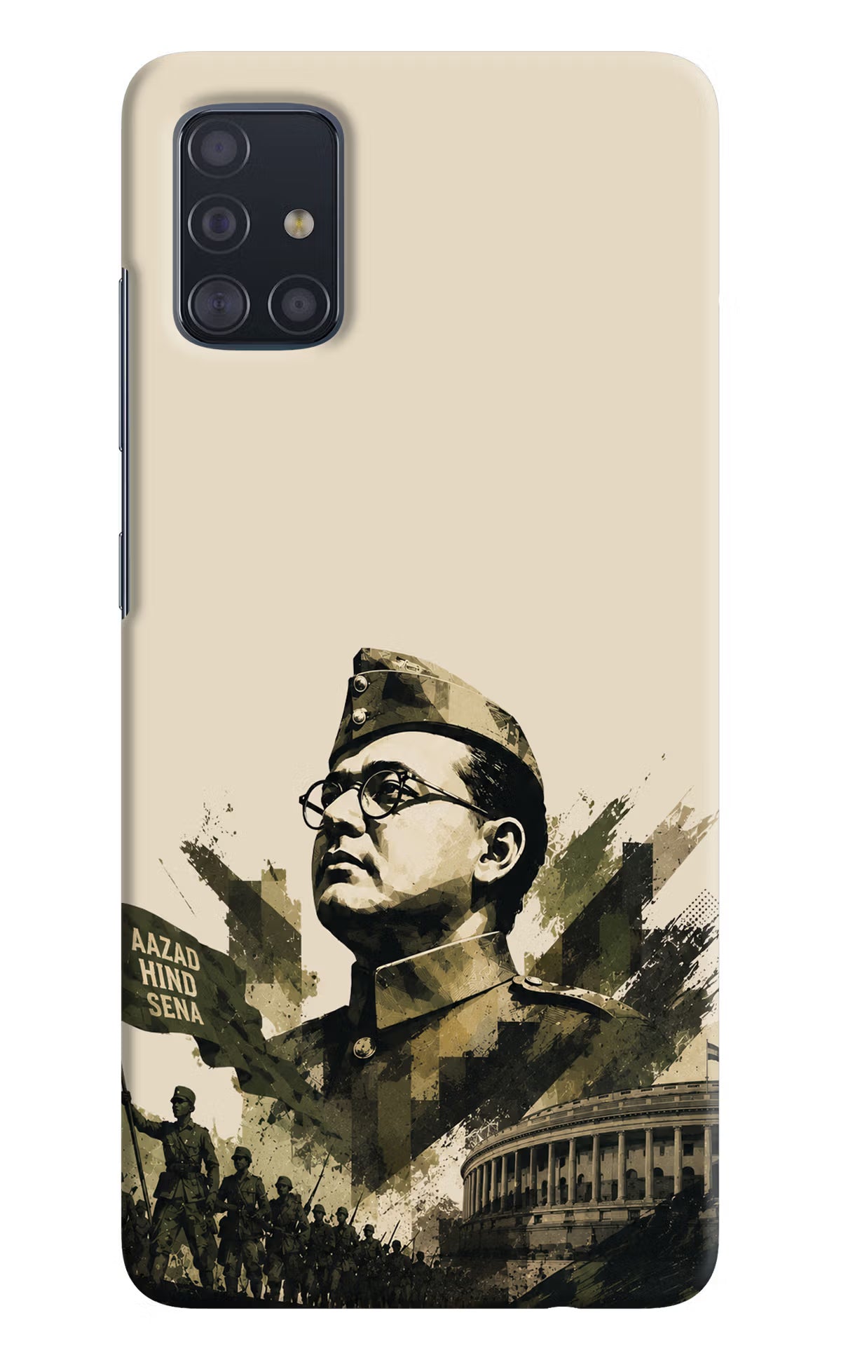 Netaji Rising Samsung A51 Back Cover