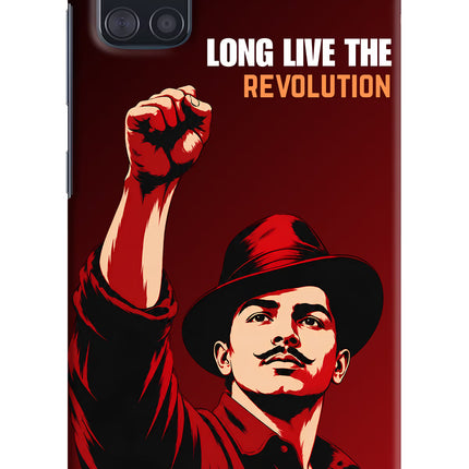 Bhagat Singh Revolution Samsung A51 Hard Case Back Cover by Casekaro