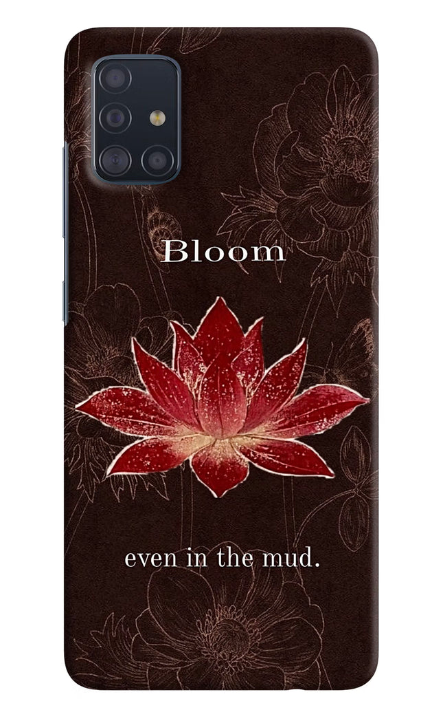 Bloom Samsung A51 Hard Case Back Cover by Casekaro