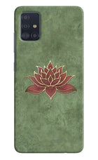 Lotus Grace Samsung A51 Hard Case Back Cover by Casekaro