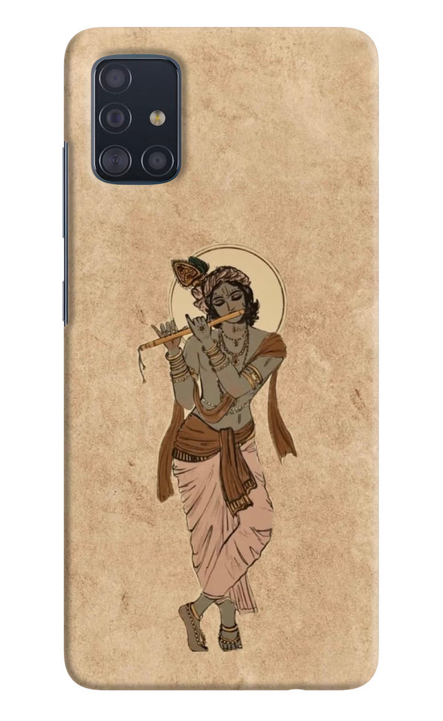 Krishna Samsung A51 Hard Case Back Cover by Casekaro