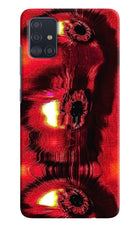 Fire Eye Samsung A51 Hard Case Back Cover by Casekaro