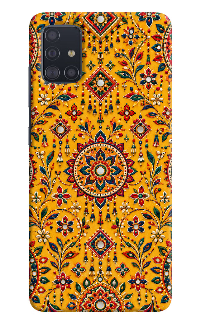 Sunlit Aura Samsung A51 Hard Case Back Cover by Casekaro