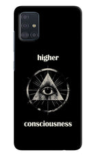 Illuminati Eye Samsung A51 Hard Case Back Cover by Casekaro