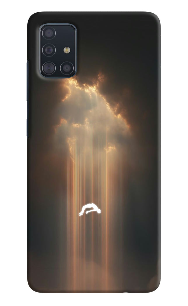 Heavenly Beam Samsung A51 Hard Case Back Cover by Casekaro