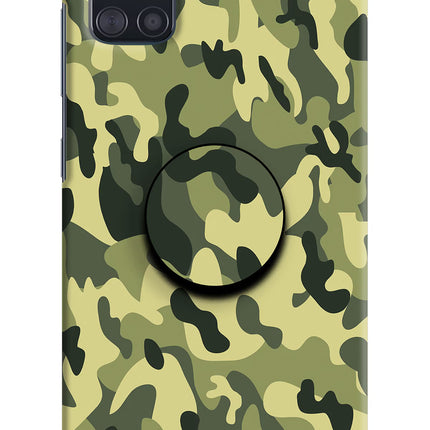 Camouflage Samsung A51 Pop Case by Casekaro