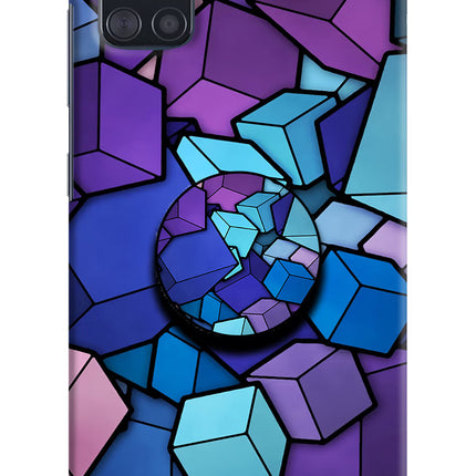 Cubic Abstract Samsung A51 Pop Case by Casekaro