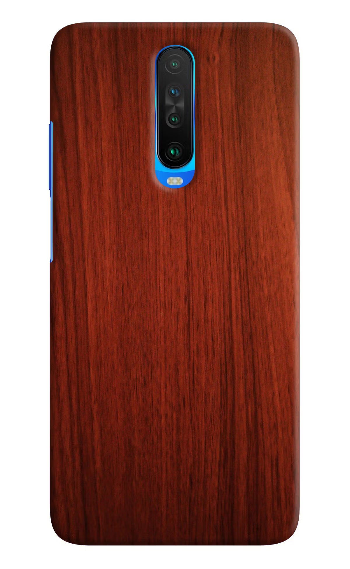 Wooden Plain Pattern Poco X2 Hard Case Back Cover by Casekaro