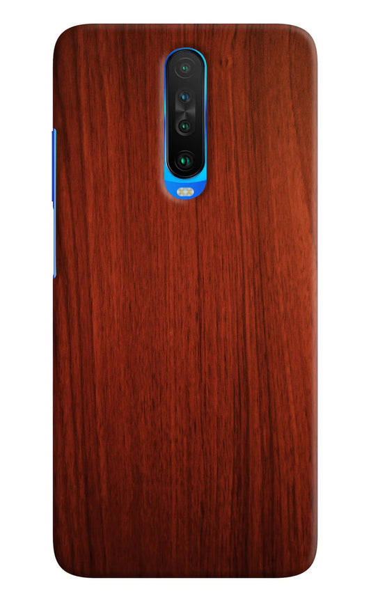 Wooden Plain Pattern Poco X2 Hard Case Back Cover by Casekaro