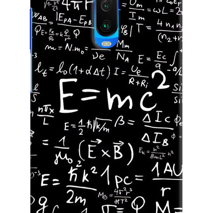 Physics Formula Poco X2 Hard Case Back Cover by Casekaro
