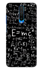 Physics Formula Poco X2 Hard Case Back Cover by Casekaro