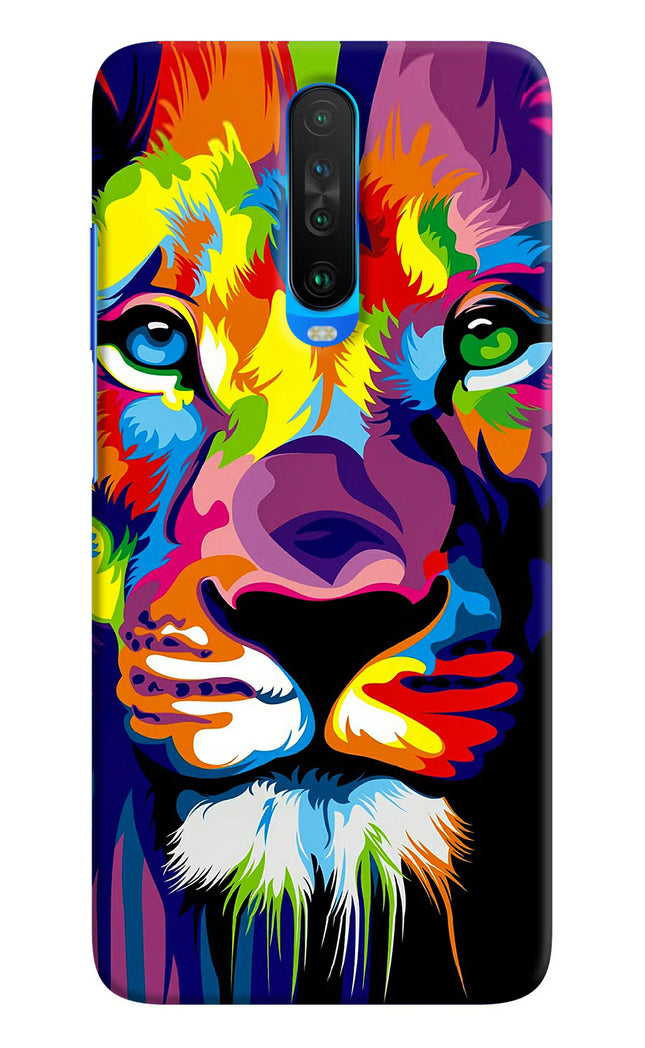 Lion Poco X2 Hard Case Back Cover by Casekaro