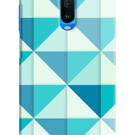 Abstract Poco X2 Hard Case Back Cover by Casekaro