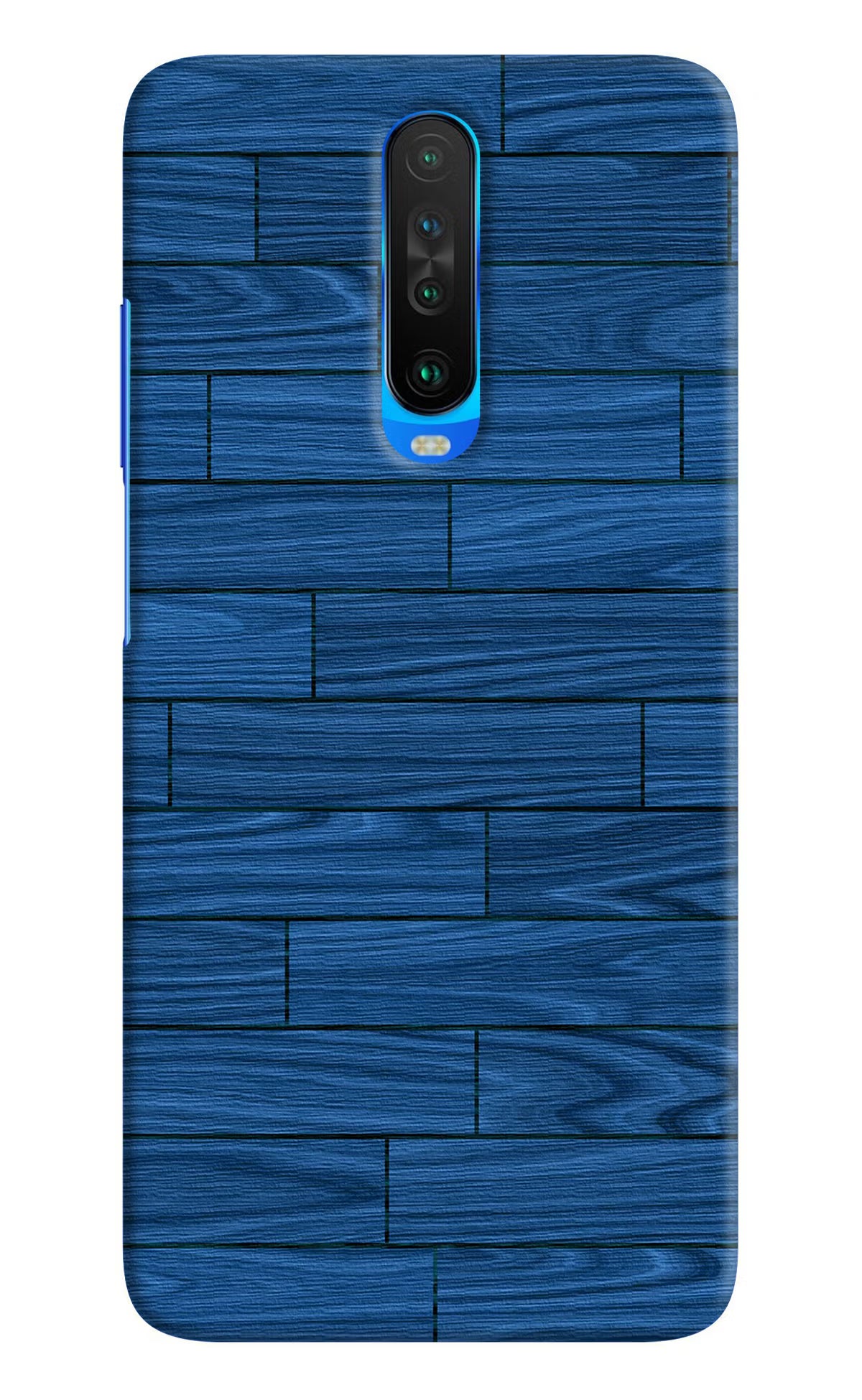 Wooden Texture Poco X2 Hard Case Back Cover by Casekaro
