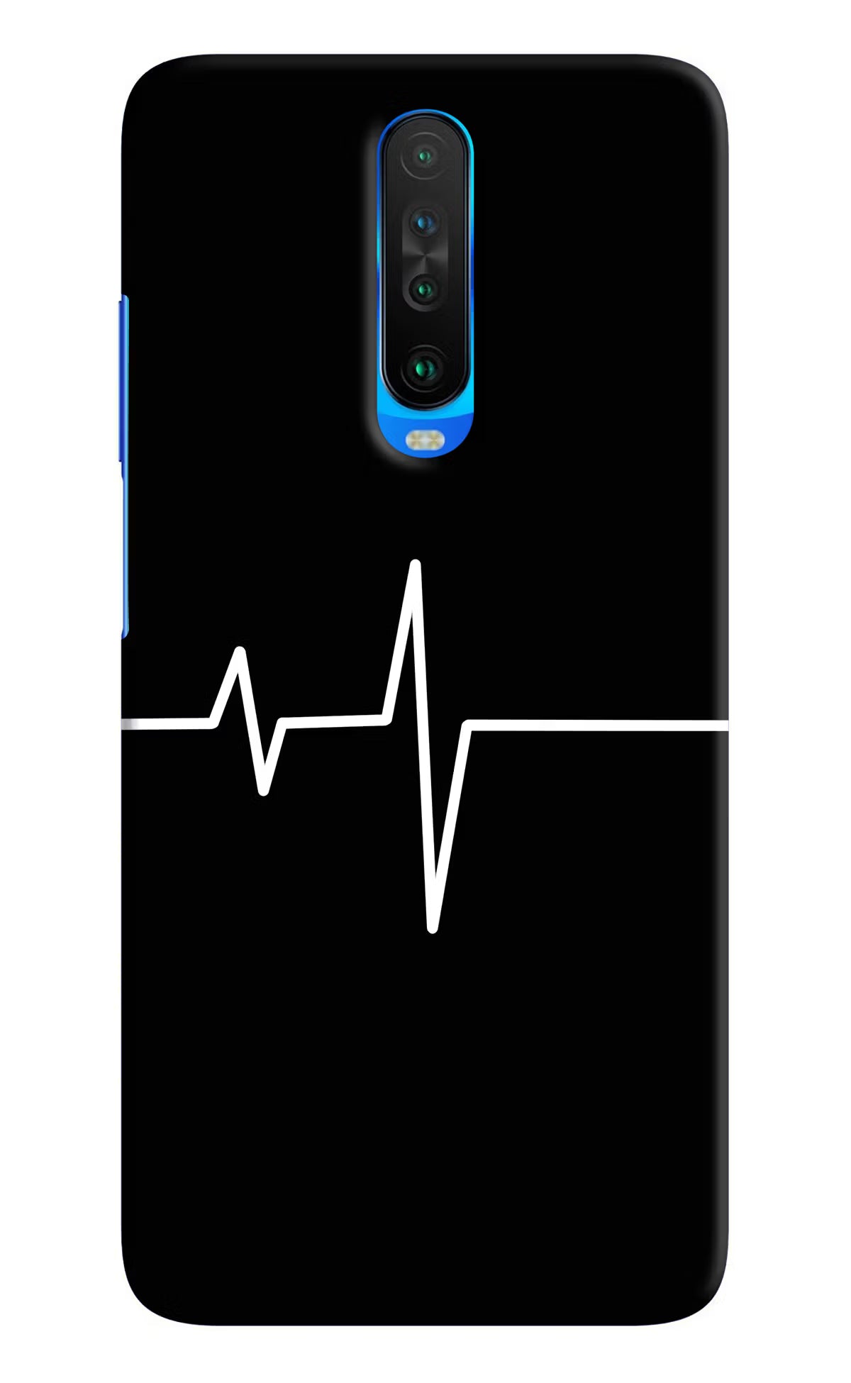 Heart Beats Poco X2 Hard Case Back Cover by Casekaro