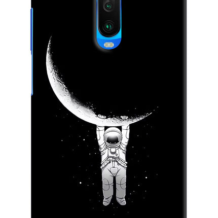 Moon Space Poco X2 Hard Case Back Cover by Casekaro