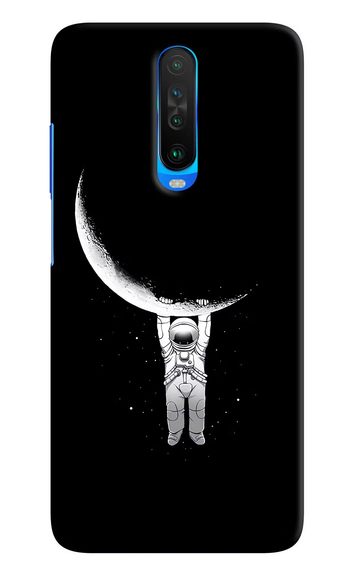 Moon Space Poco X2 Hard Case Back Cover by Casekaro
