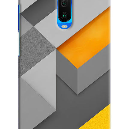 Abstract Poco X2 Hard Case Back Cover by Casekaro