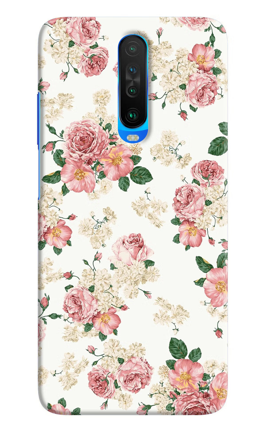 Flowers Poco X2 Back Cover, Hard case