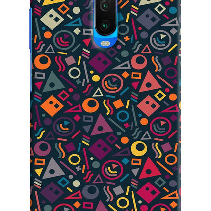 Geometric Abstract Poco X2 Hard Case Back Cover by Casekaro
