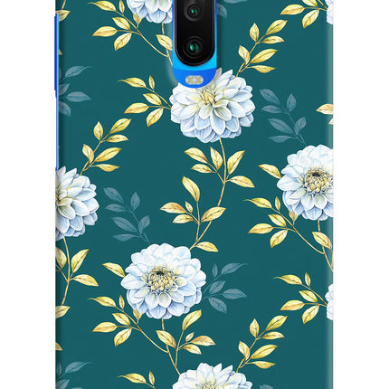 Flowers Poco X2 Hard Case Back Cover by Casekaro