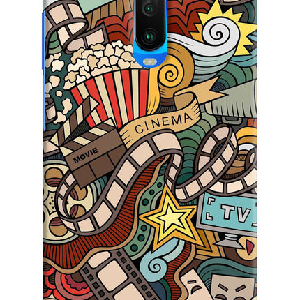 Cinema Abstract Poco X2 Hard Case Back Cover by Casekaro