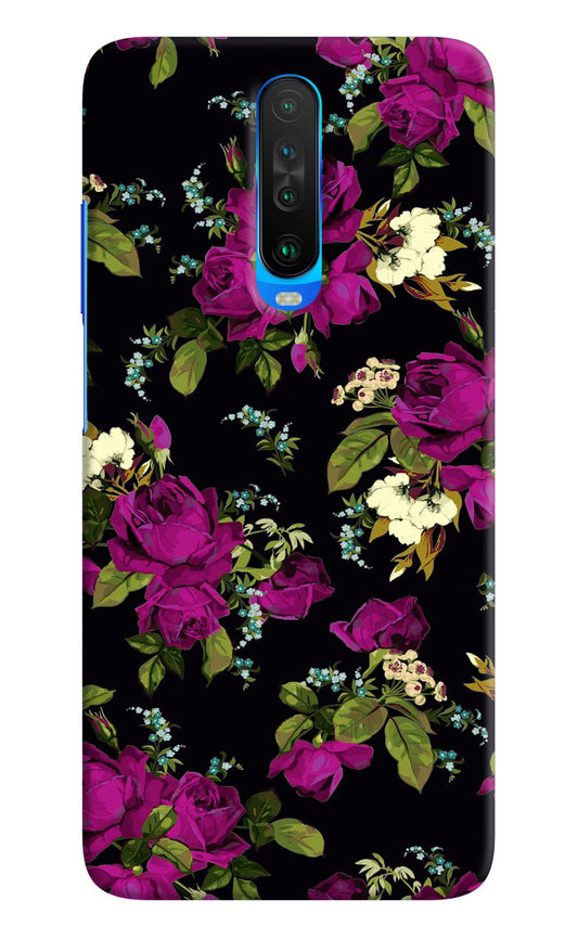 Flowers Poco X2 Hard Case Back Cover by Casekaro